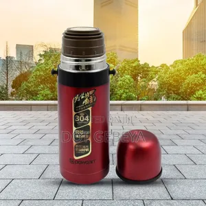 Stainless Steel Vacuum Flask Thermos for Hot or Cold Beverages.