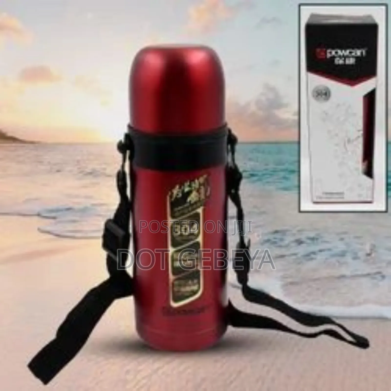 Stainless Steel Vacuum Flask Thermos for Hot or Cold Beverages.