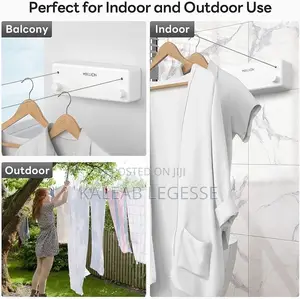 Double Rope Retractable Clothesline