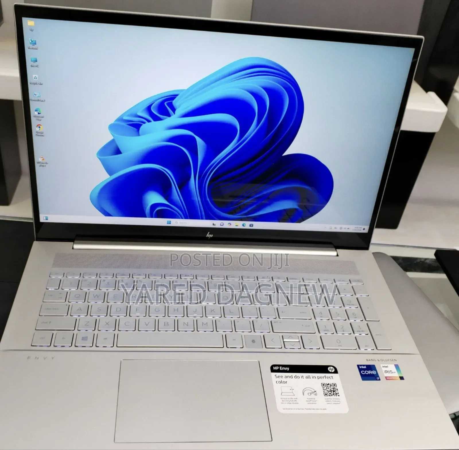 New Laptop HP Envy 17 16GB Intel Core i7 SSD 512GB