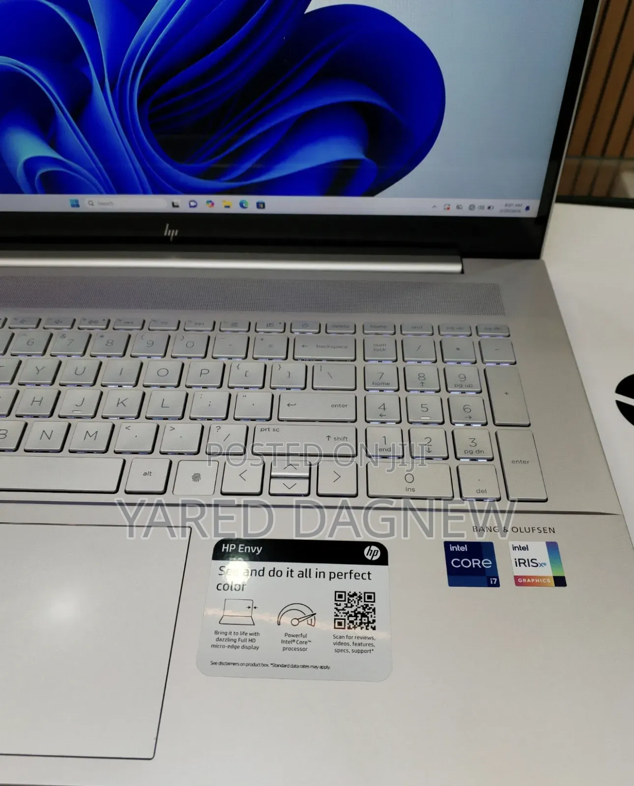 New Laptop HP Envy 17 16GB Intel Core i7 SSD 512GB