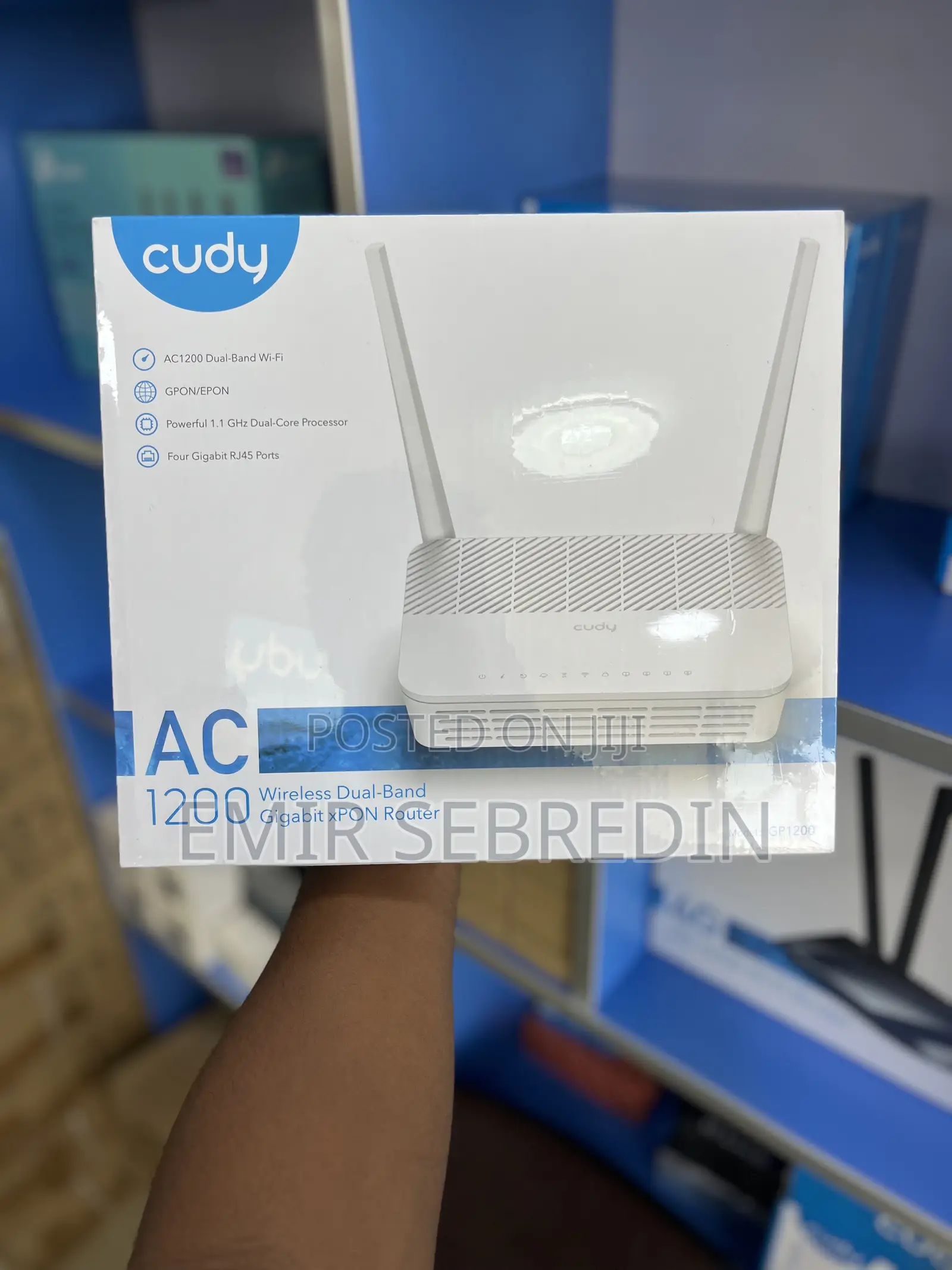 Cudy Wireless Dual-Band Gigabit Xpon Router(Fiber)