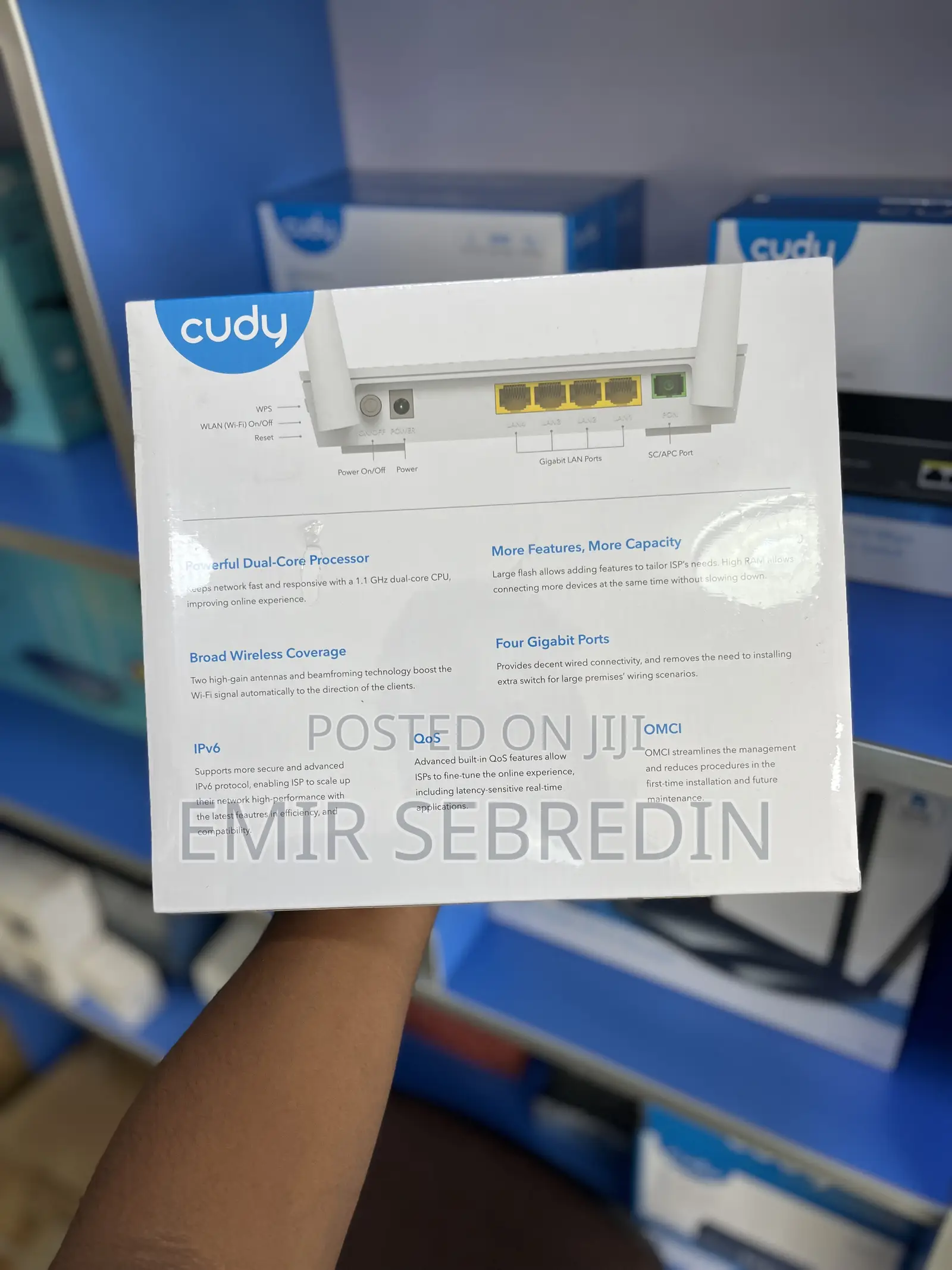 Cudy Wireless Dual-Band Gigabit Xpon Router(Fiber)