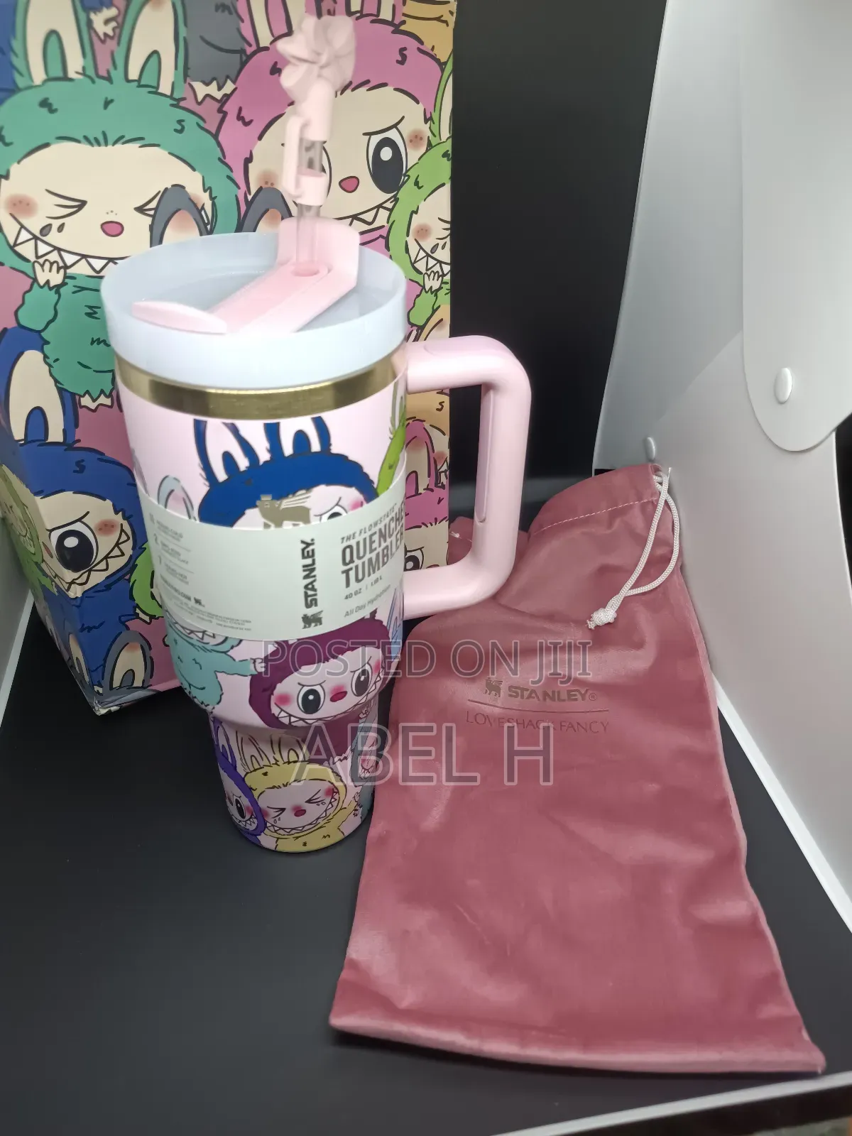 Cute Stanley Cup Thumbler | Labubu Collab