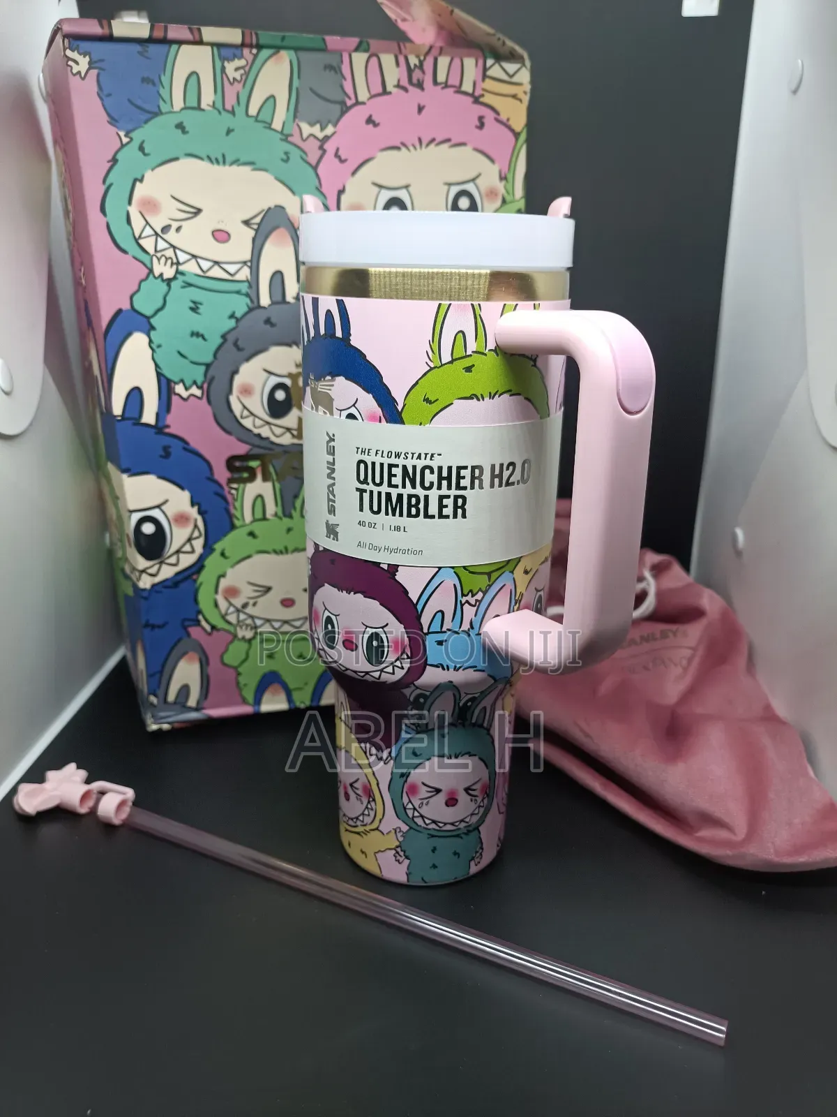 Cute Stanley Cup Thumbler | Labubu Collab