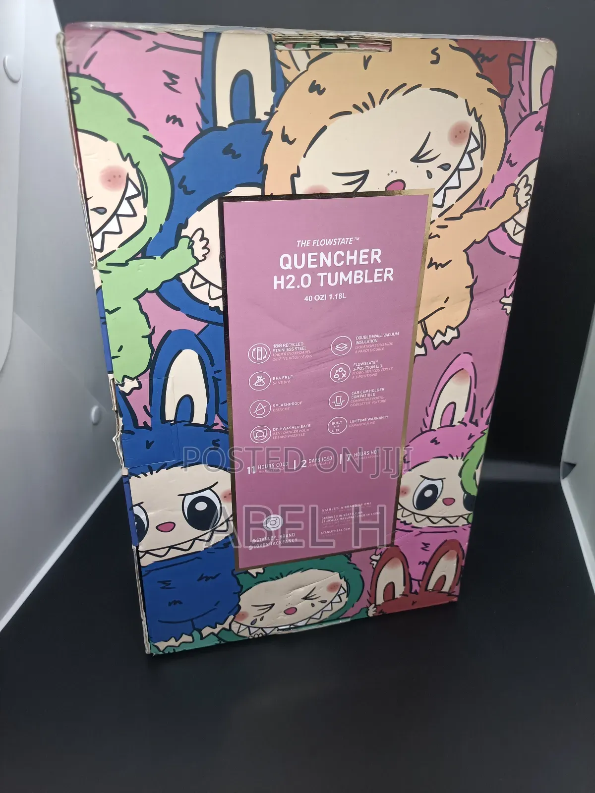 Cute Stanley Cup Thumbler | Labubu Collab