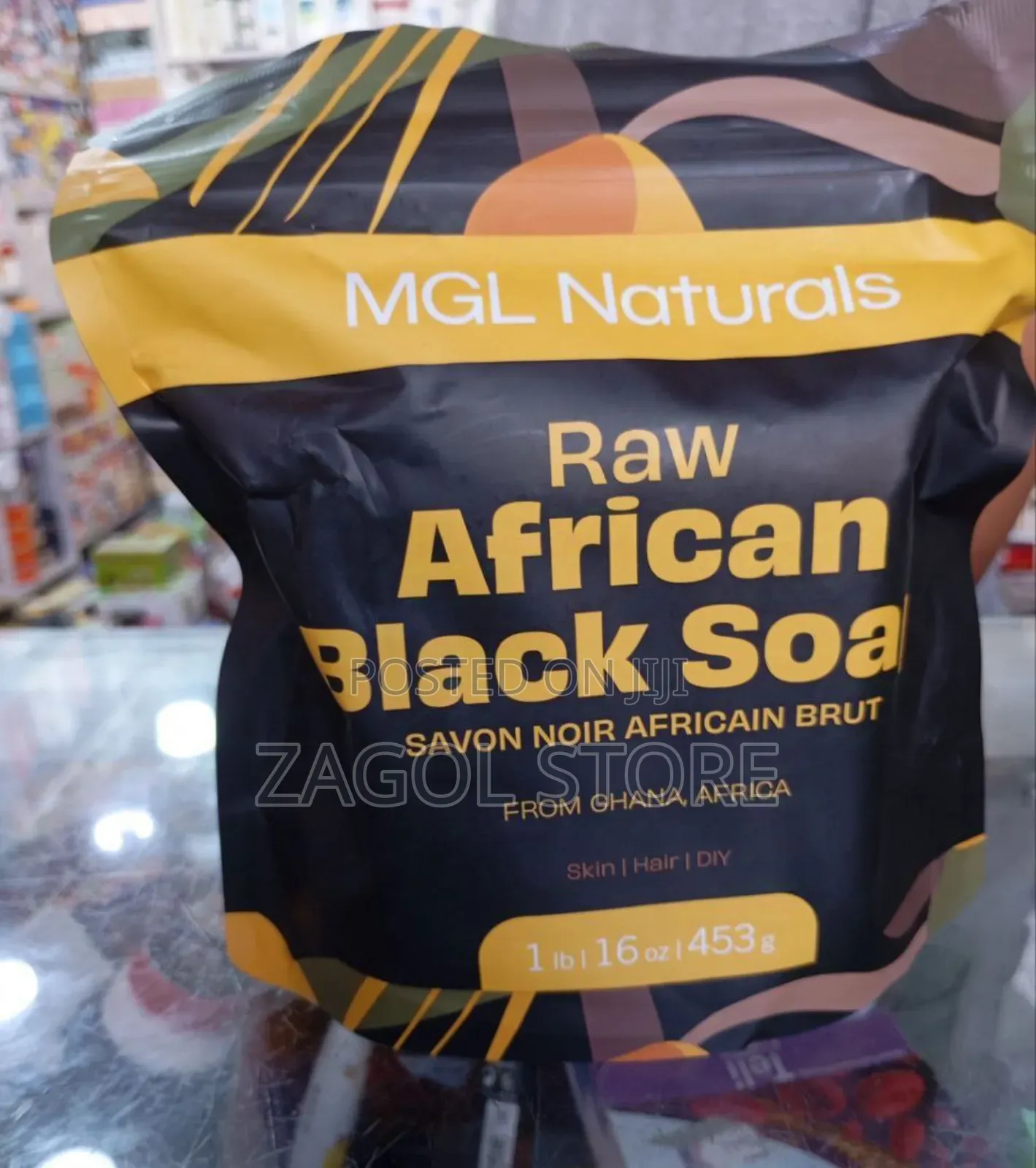 Naturals Raw African Black Soap