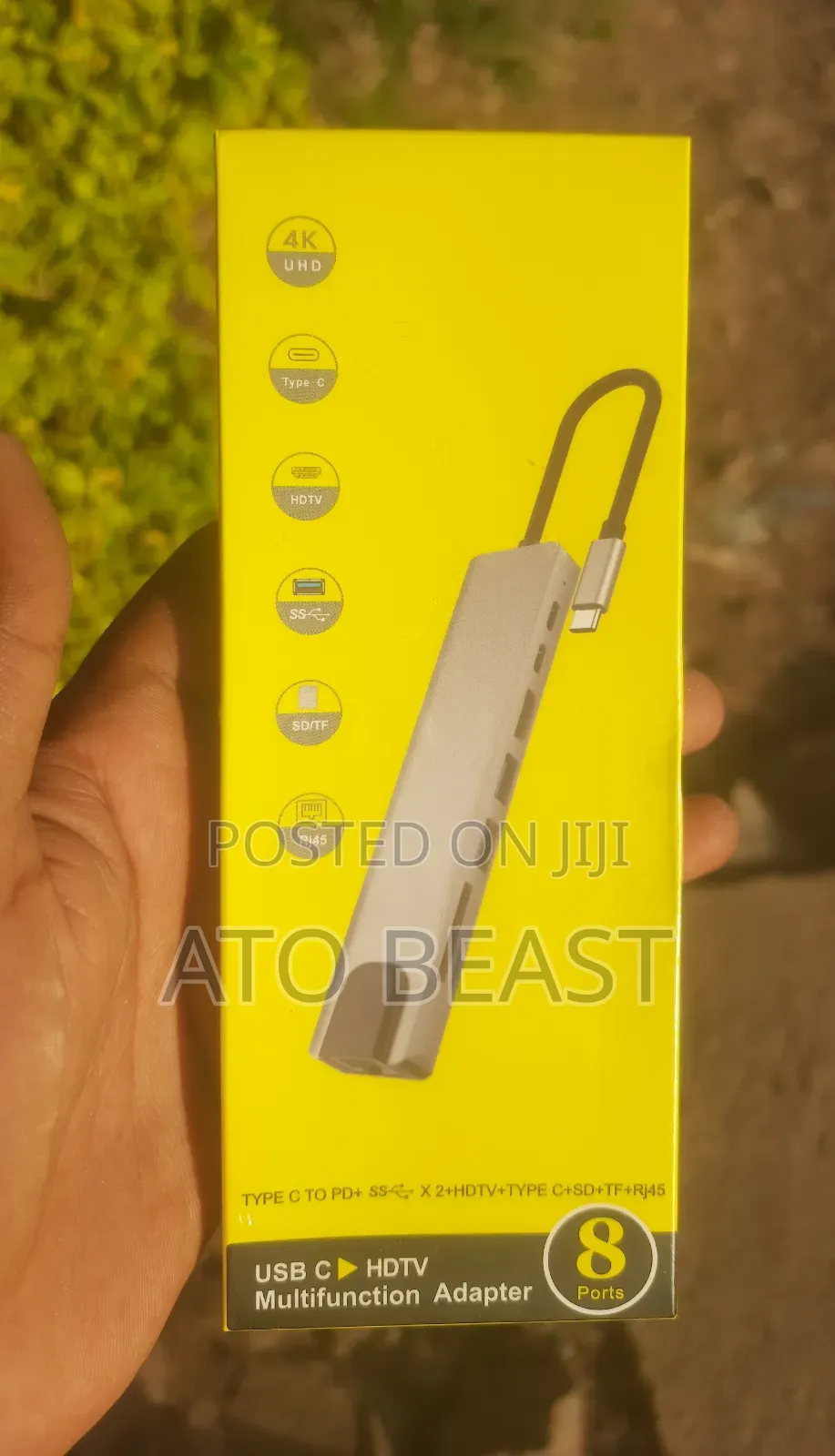 8-in-1 Usb-C to HDTV Multiport Adapter