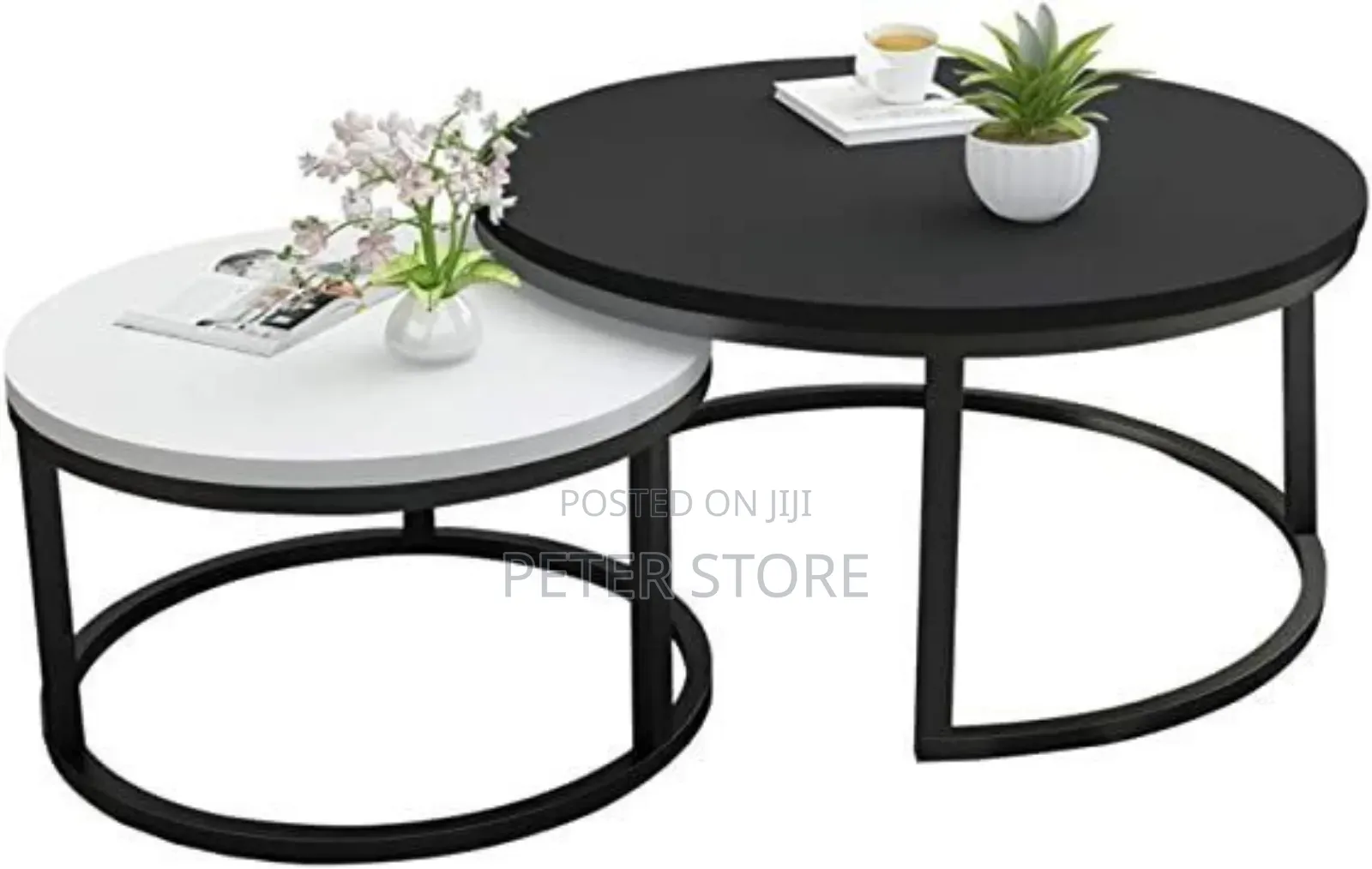 Metal + MDF Center Table