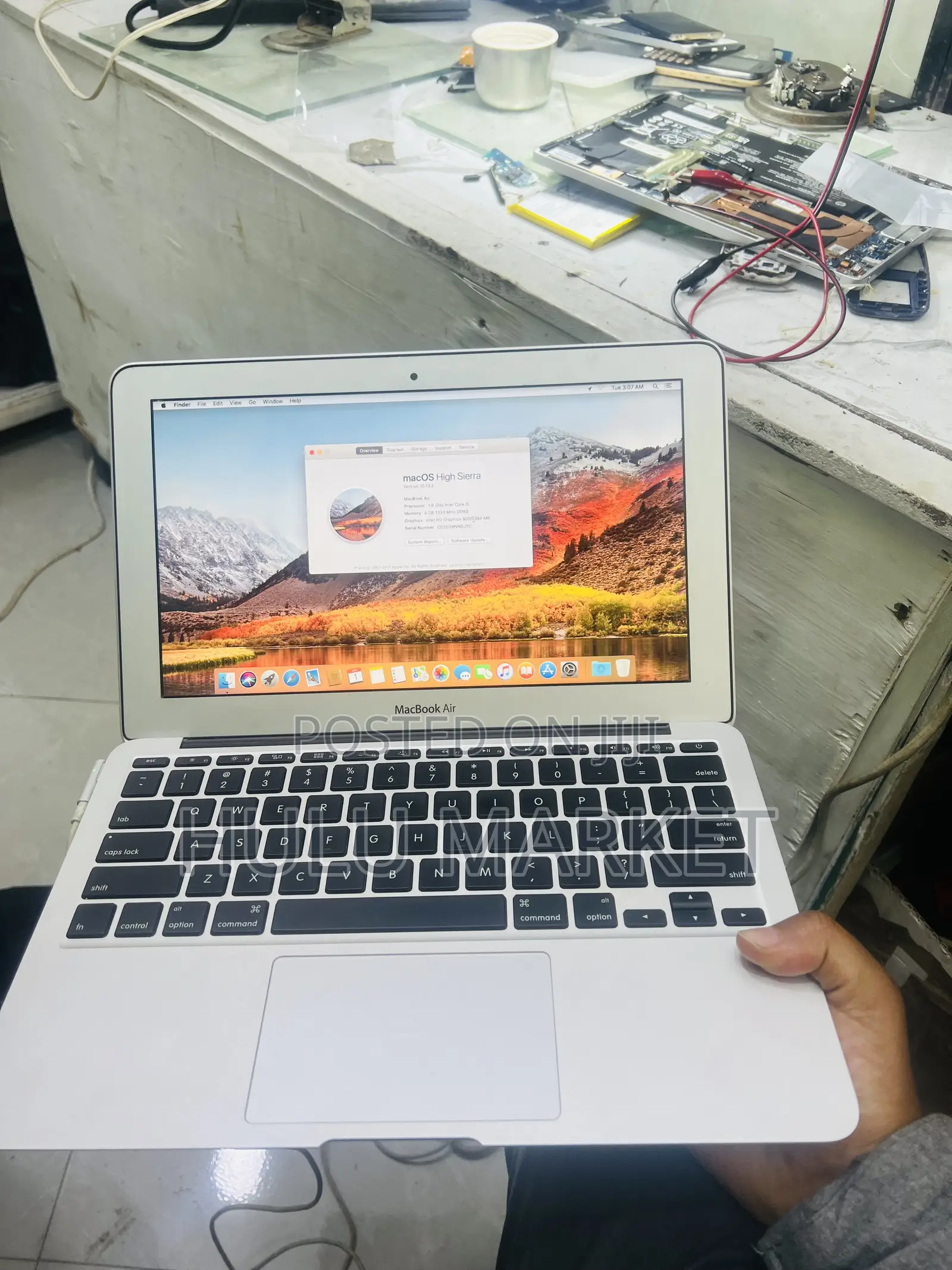Laptop Apple MacBook Air 2011 4GB Intel Core i5 HDD 128GB