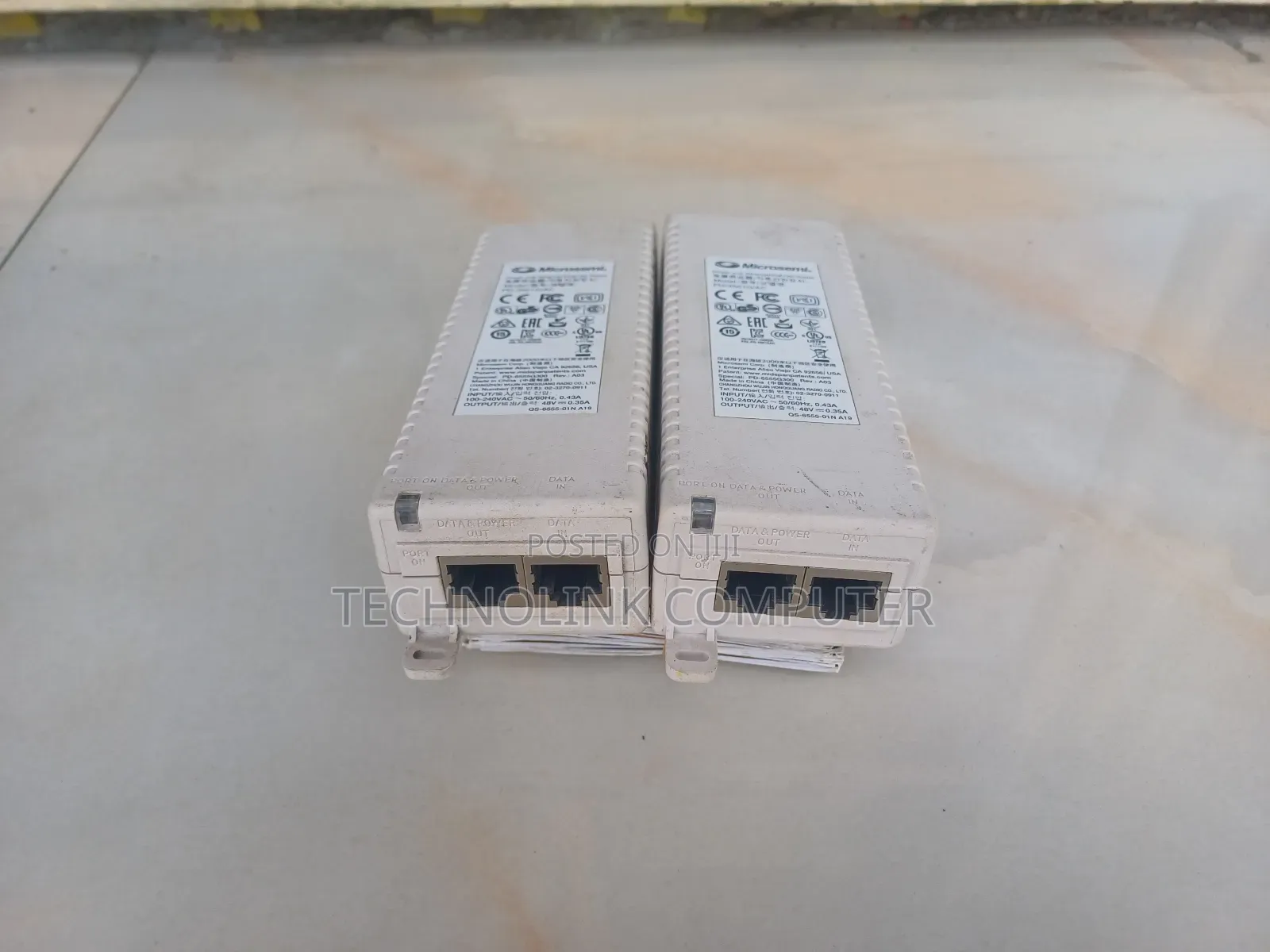 Microsemi Powerdsine Pd-3501g/Ac Gigabit Poe Injector – 56v Output