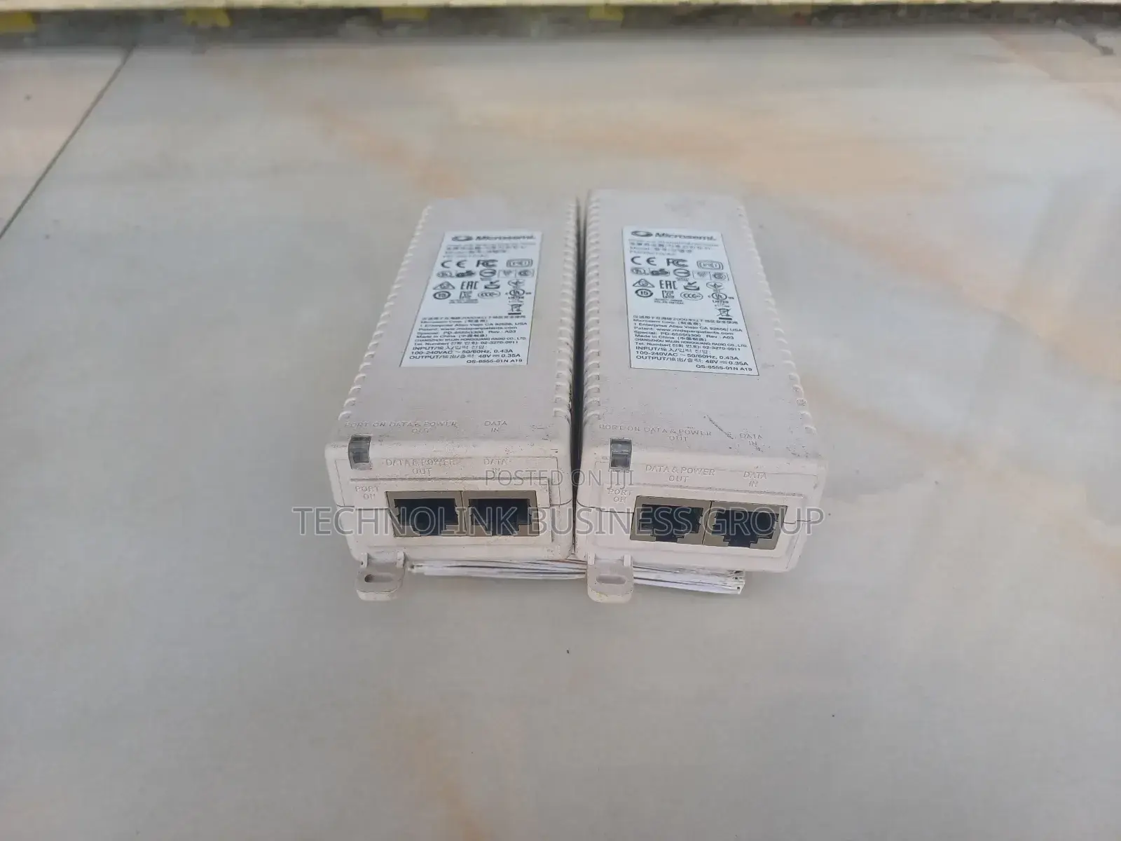 Microsemi Powerdsine Pd-3501g/Ac Gigabit Poe Injector – 56v Output