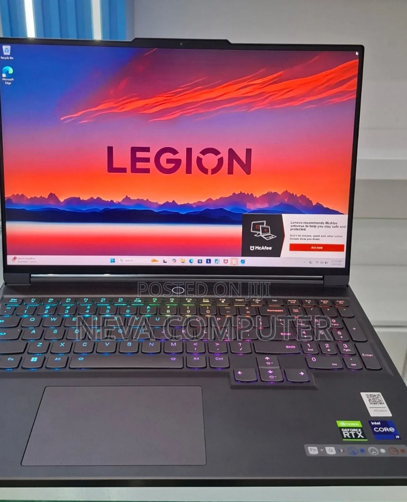 New Laptop Lenovo Legion 5 16GB Intel Core i9 SSD 1T