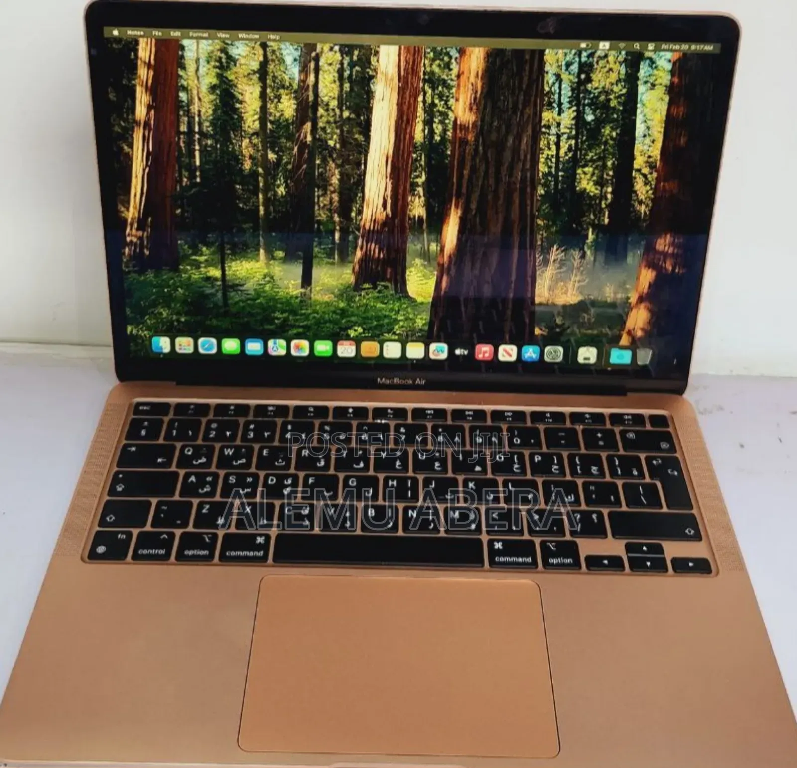 New Laptop Apple MacBook Air 2020 M1 8GB Apple M1 SSD 256GB