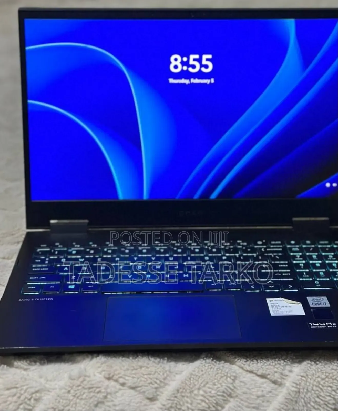 New Laptop HP Omen 15 16GB Intel Core i7 SSD 1T