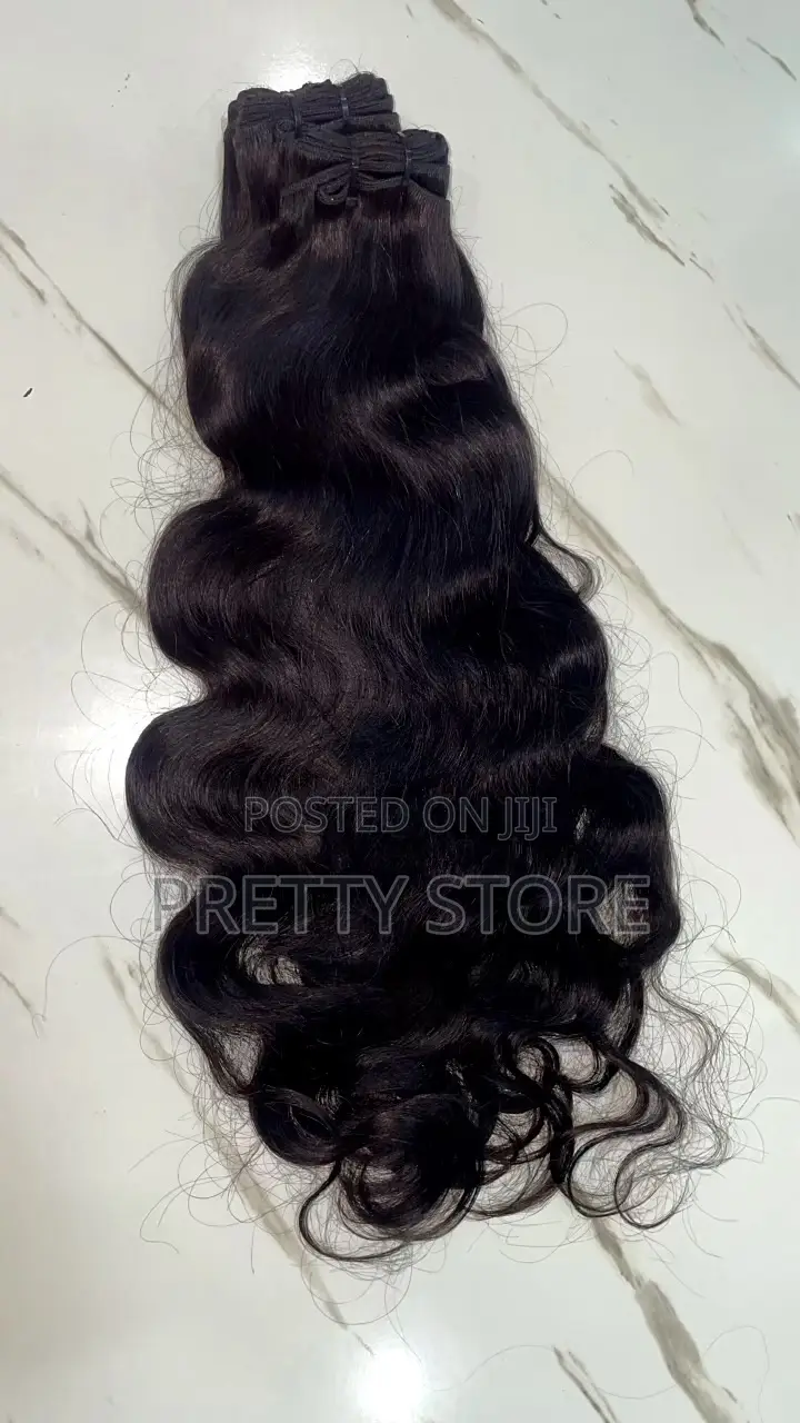 26 Inch Single Drawn Body Wave 3pcs 100% Original Human Hair Black