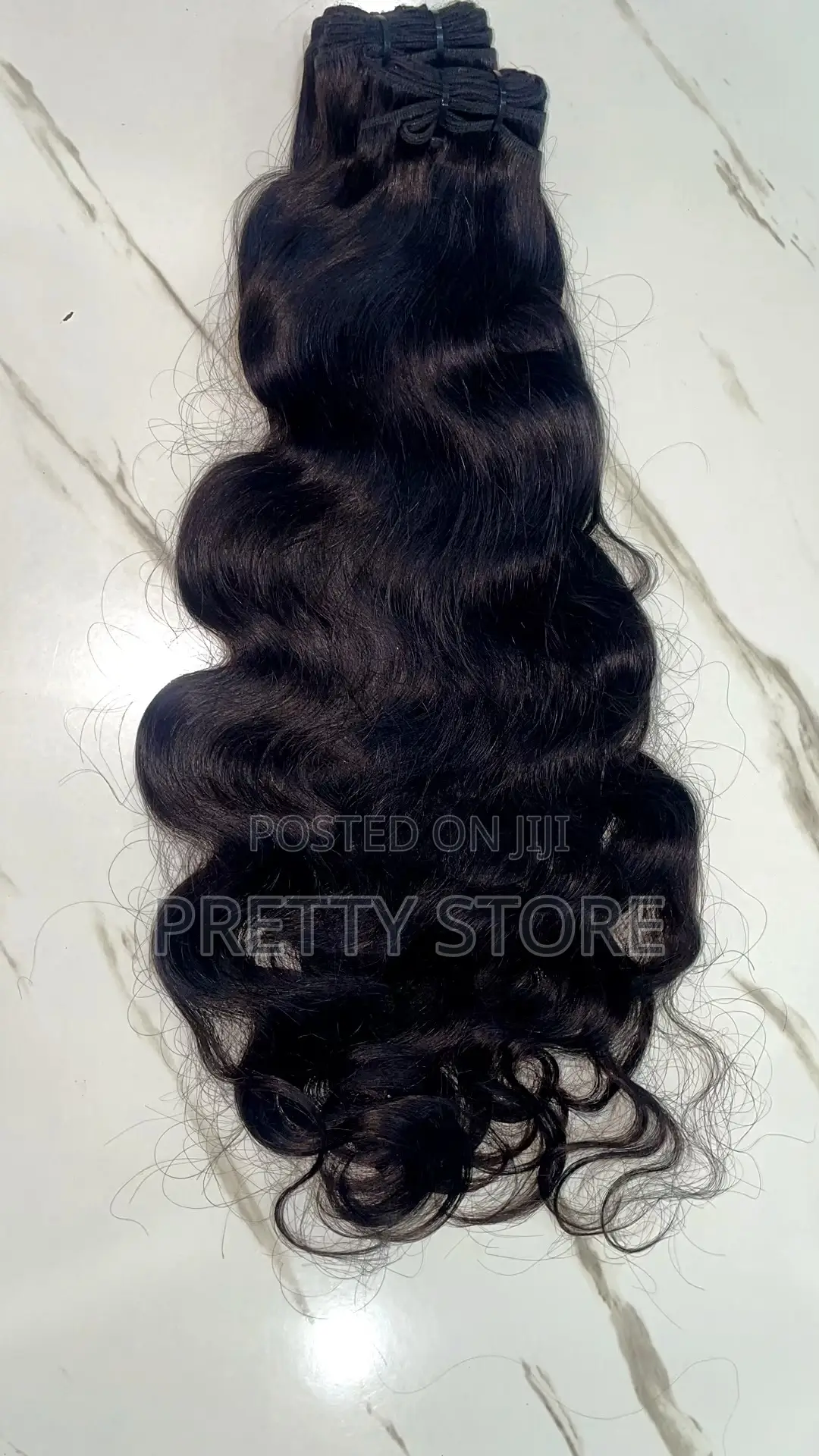 26 Inch Single Drawn Body Wave 3pcs 100% Original Human Hair Black