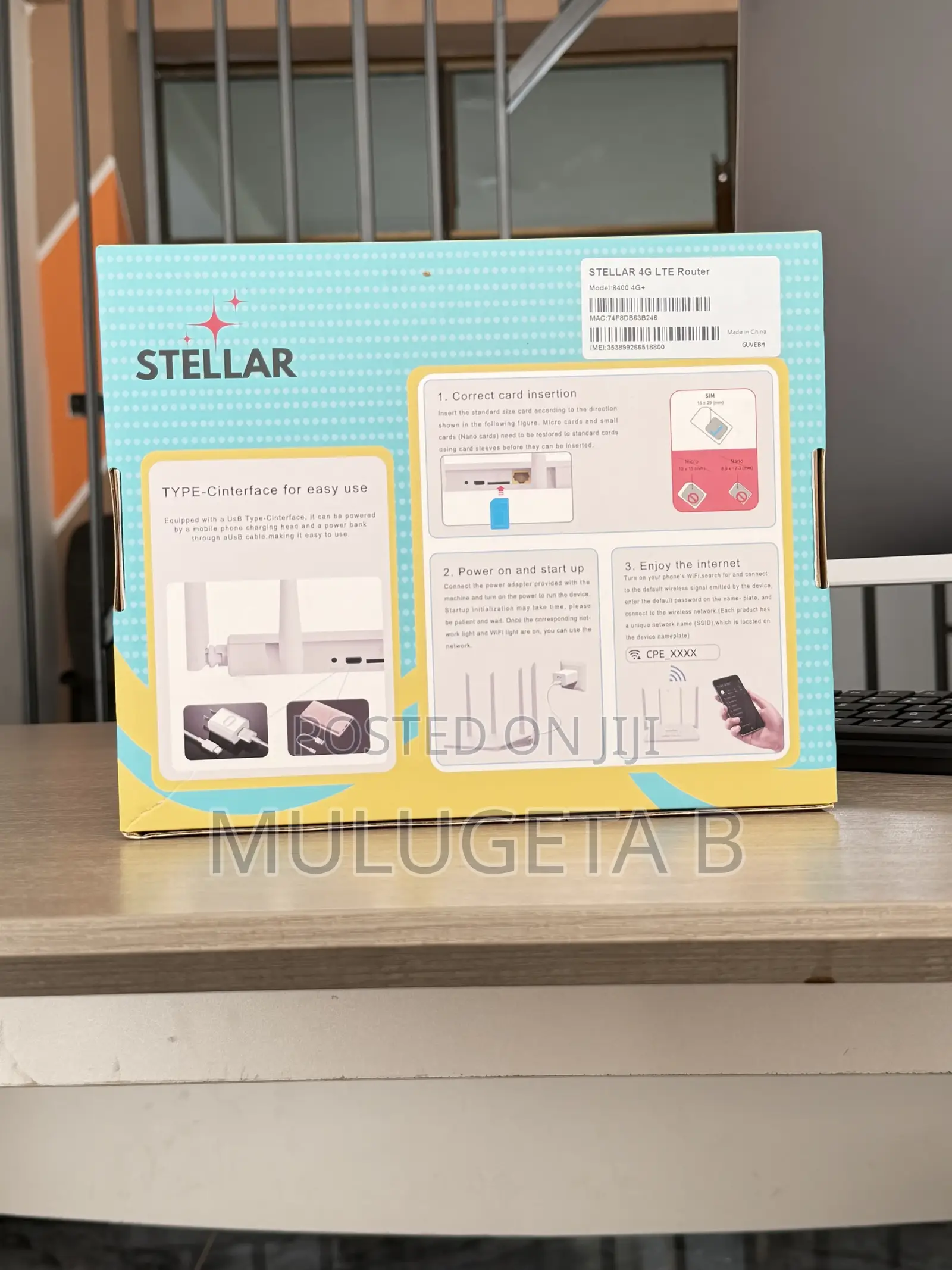 Stellar 8400 4g Lte Wifi Router
