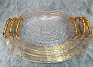 3 Acrylic Serving Tray