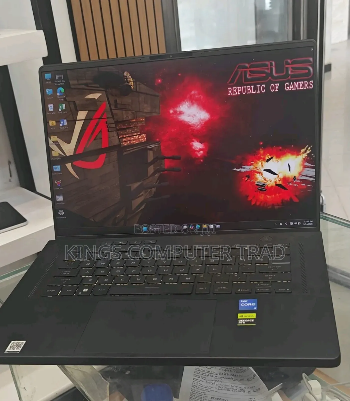New Laptop Asus ROG Zephyrus G15 16GB Intel Core i7 SSD 512GB