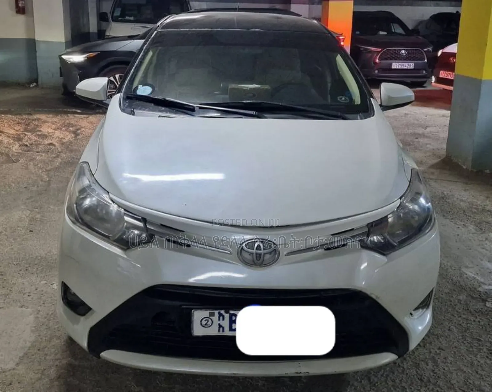 Toyota Yaris 2014 White