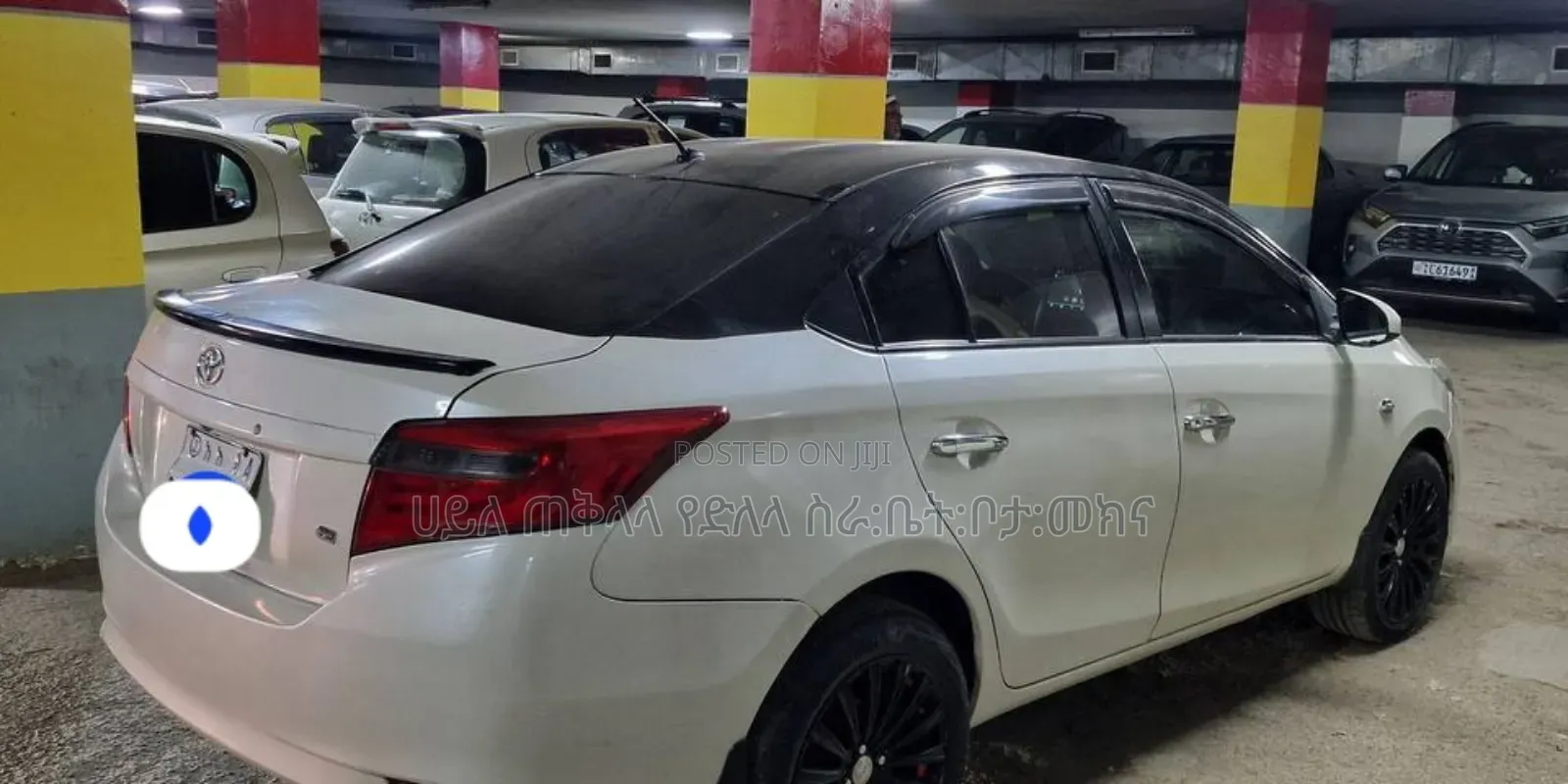 Toyota Yaris 2014 White