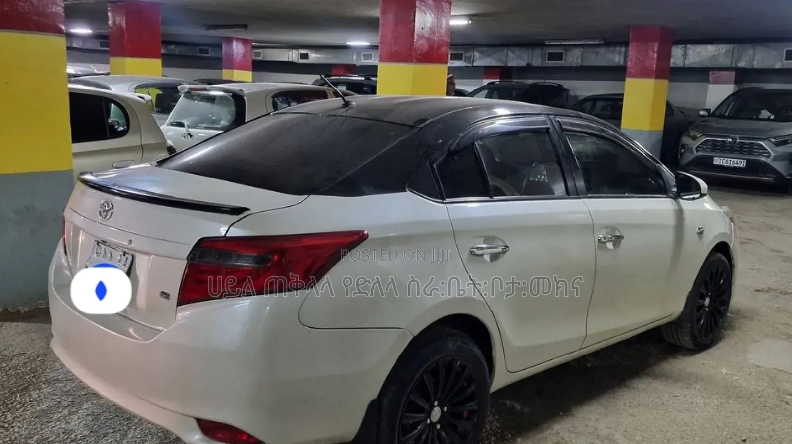 Toyota Yaris 2014 White