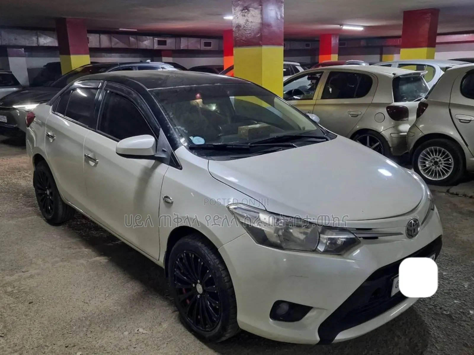 Toyota Yaris 2014 White