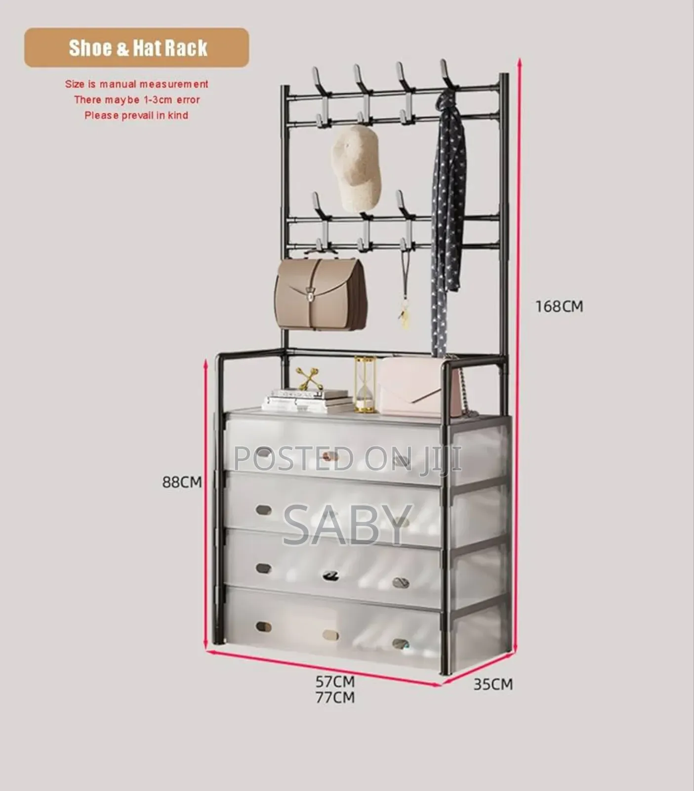 5 Layers Floor Shoes Rack