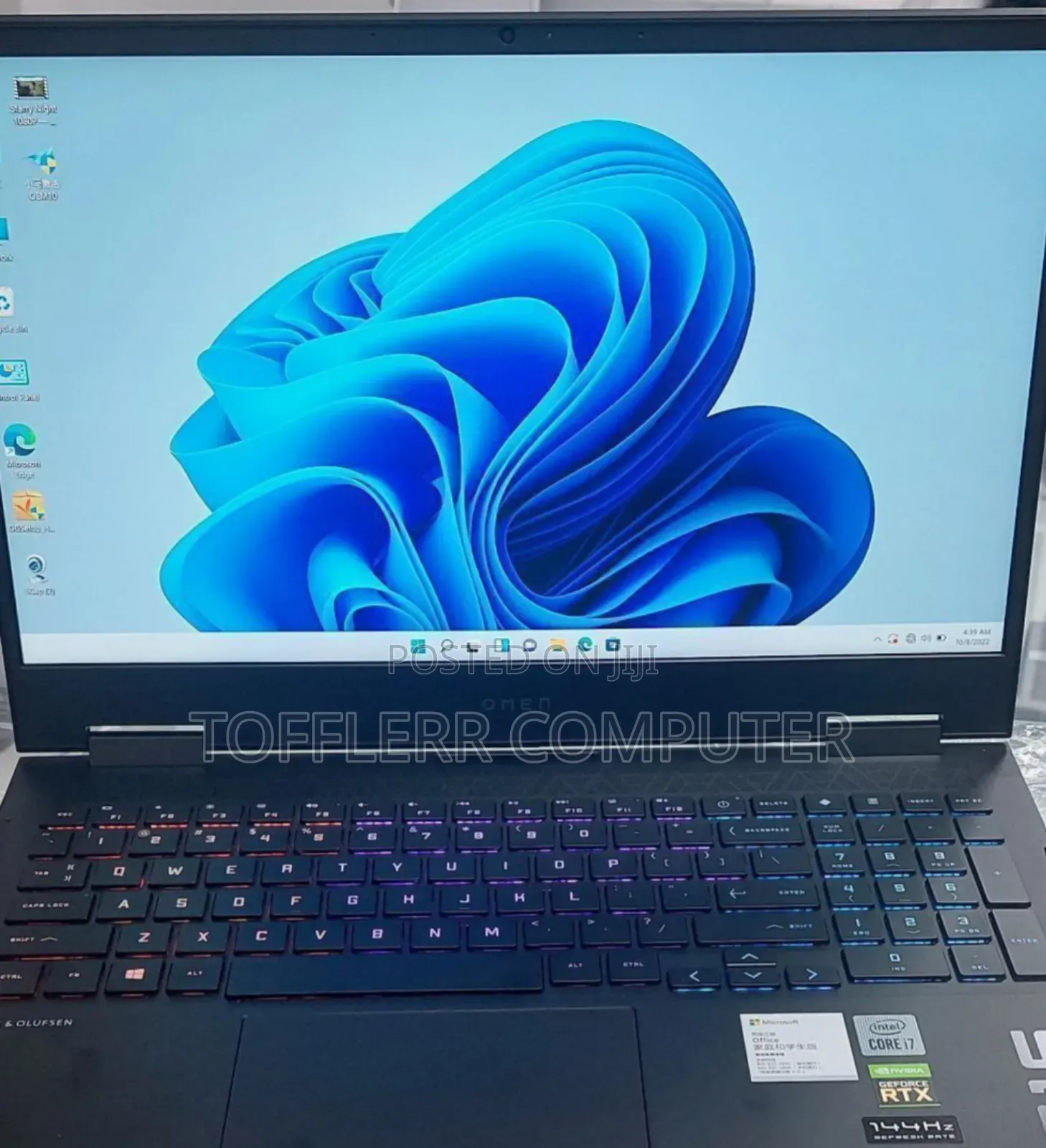 New Laptop HP Omen 15 16GB Intel Core i7 SSD 512GB