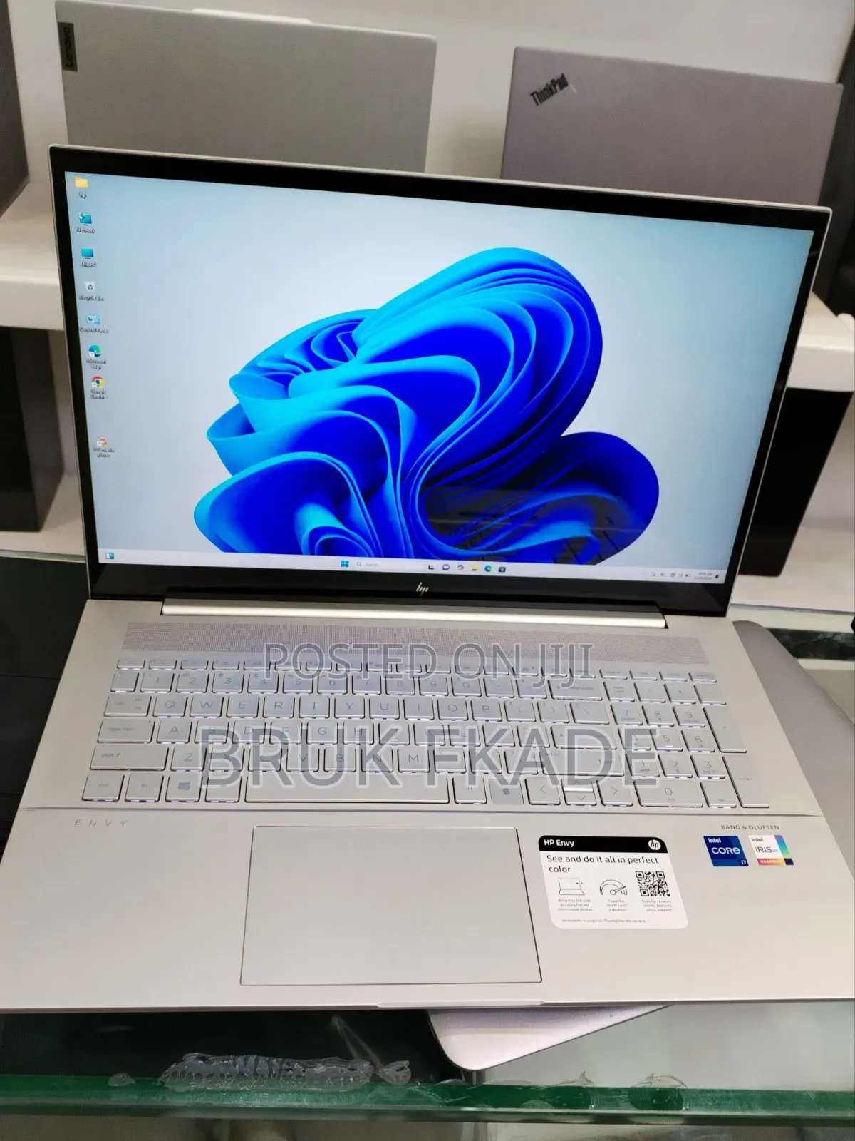 New Laptop HP Envy 17 16GB Intel Core i7 SSD 512GB