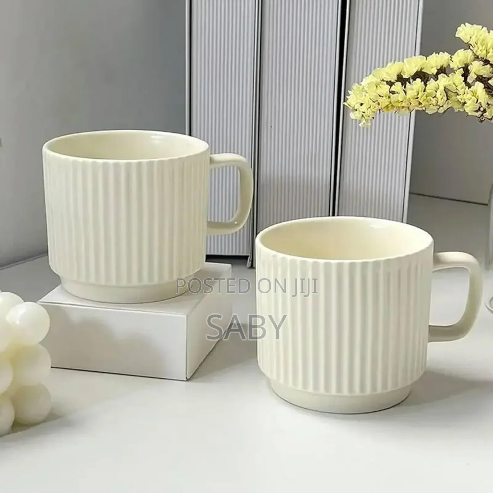 Set of Cups and Soucer
