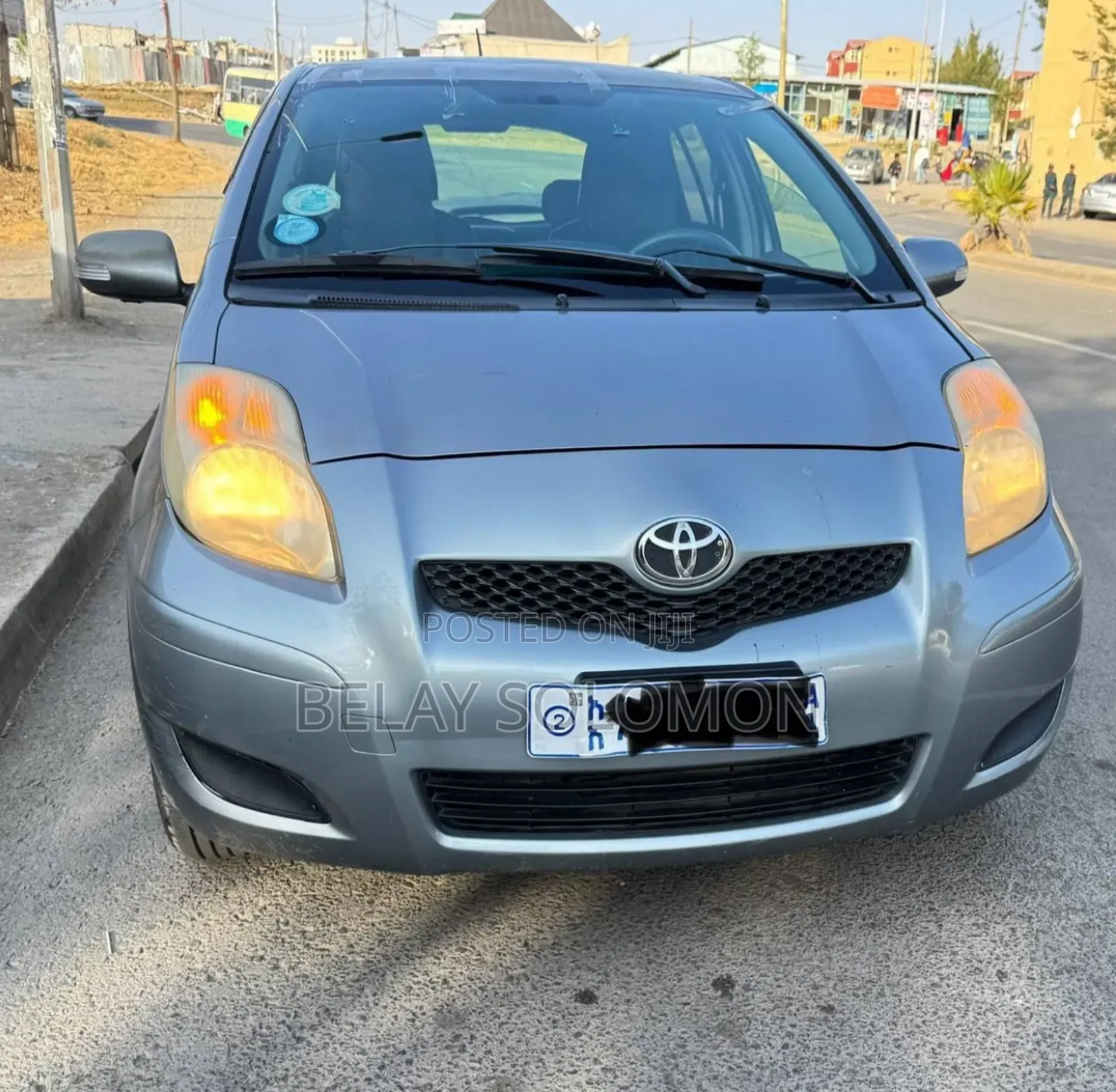 Toyota Yaris 2008 Gray