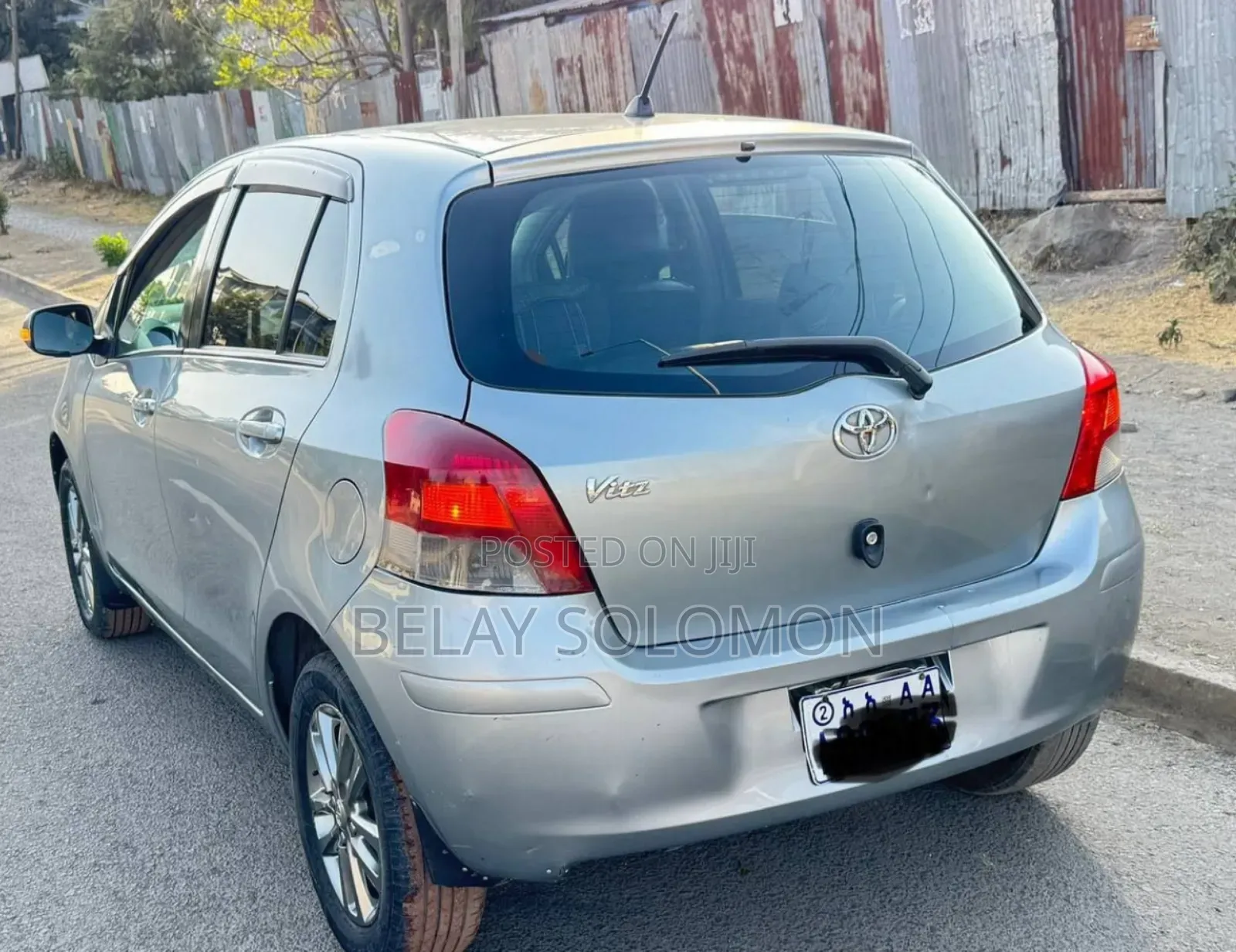 Toyota Yaris 2008 Gray
