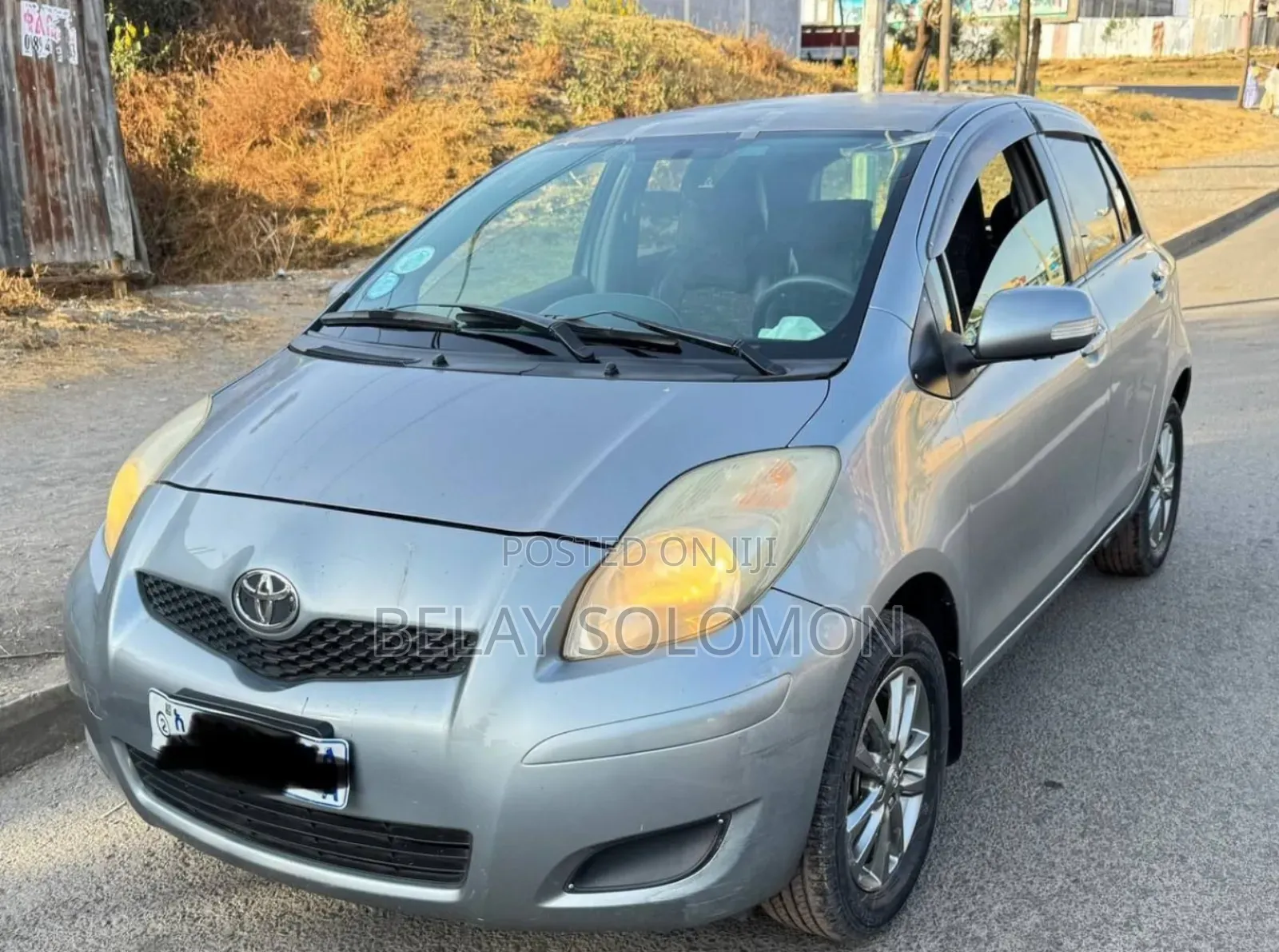 Toyota Yaris 2008 Gray