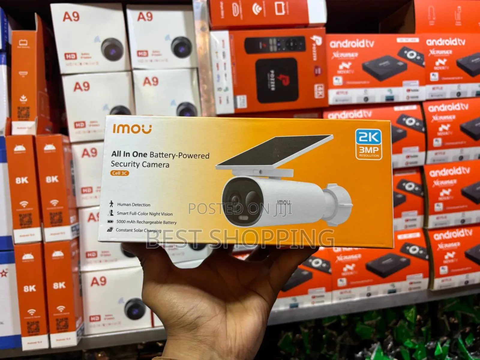 Imou Cell 3c Battery With Solar Security Camera