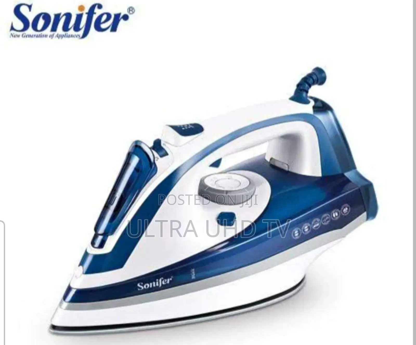 Steam Iron Sonifer Sf-9056 Iron.Features a 2200-Watt Heating Element
