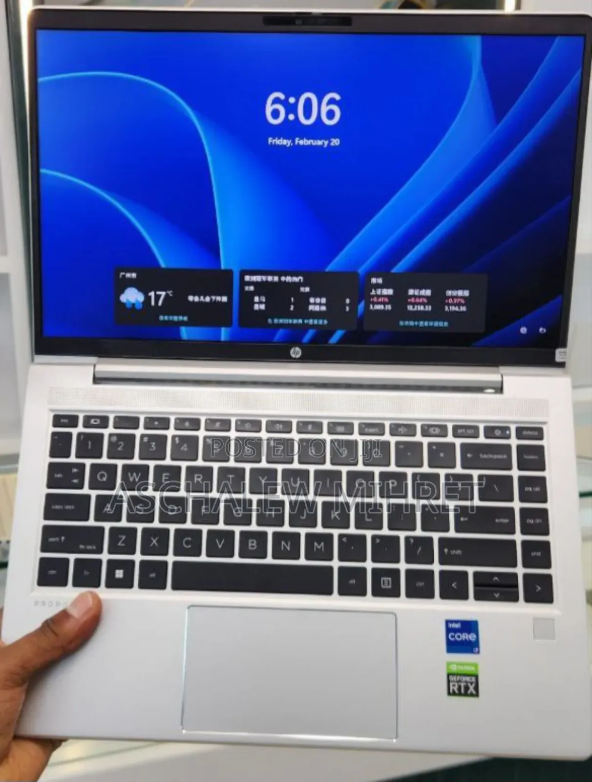 New Laptop HP ProBook 450 16GB Intel Core i7 SSD 512GB