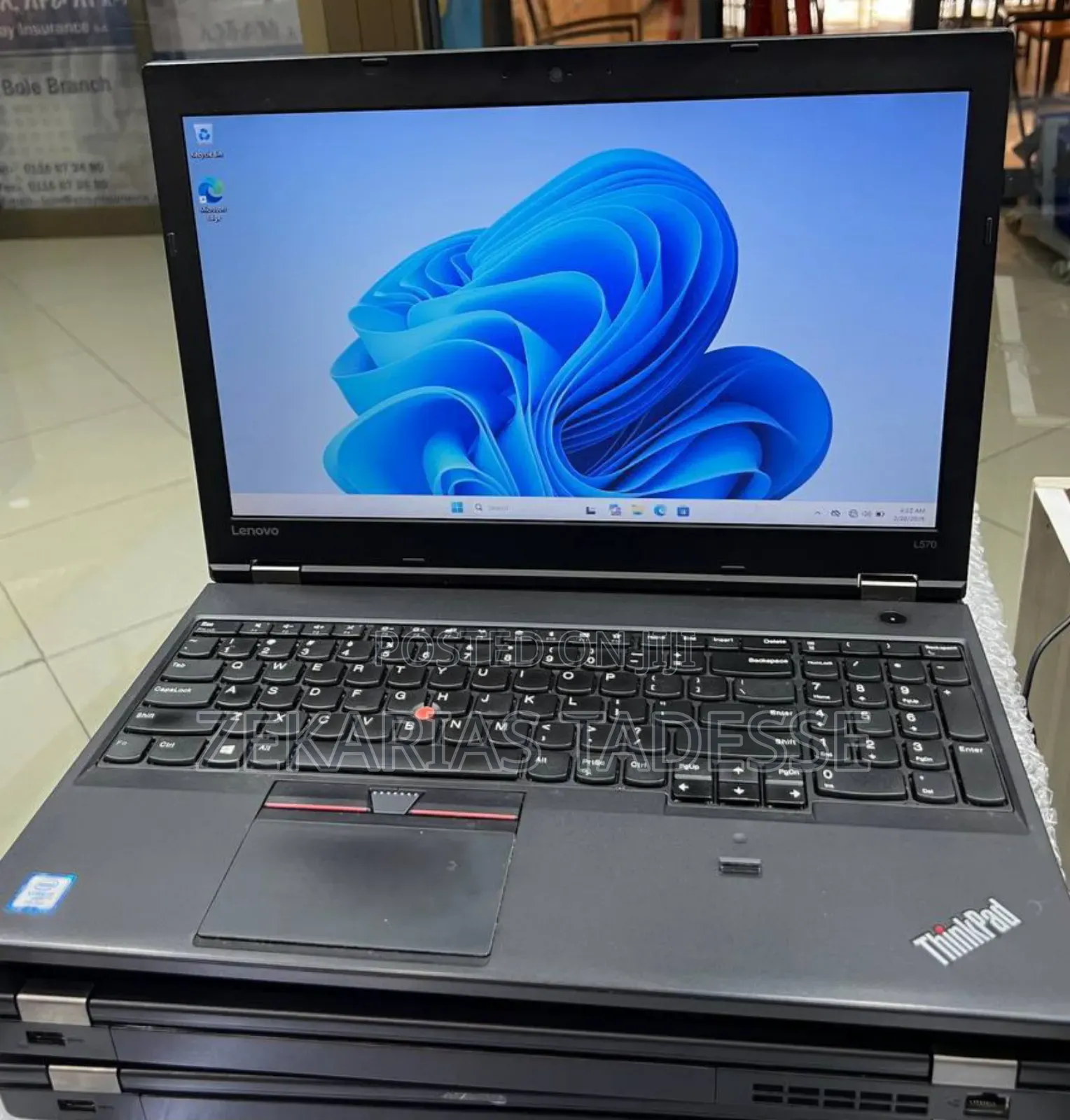 New Laptop Lenovo ThinkPad L570 8GB Intel Core i7 SSD 256GB