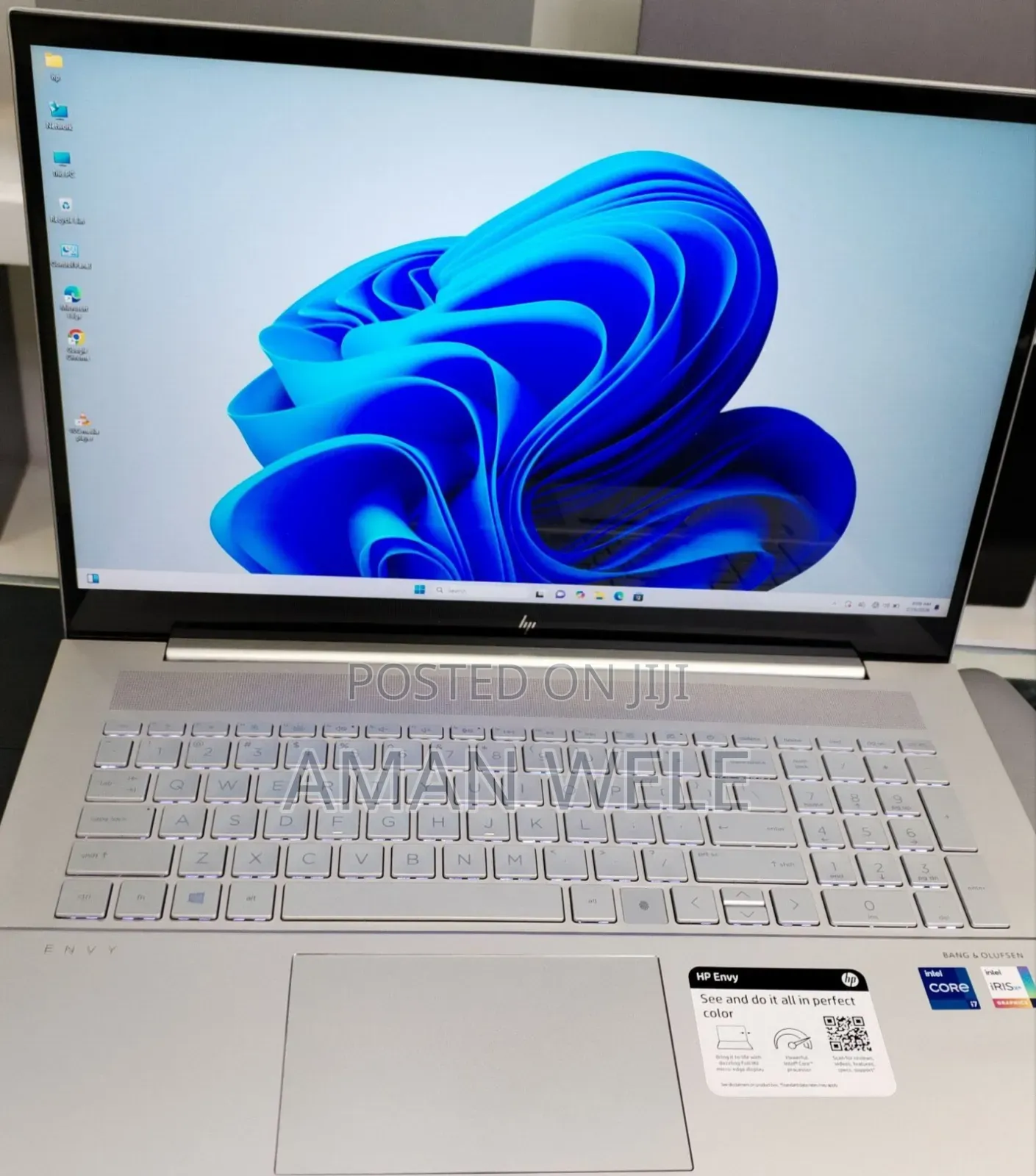 New Laptop HP Envy 17 16GB Intel Core i7 SSD 512GB