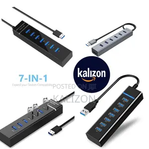 7- Port Usb Hub 7 በአንድ ዩኤስቢ መሰኪያ