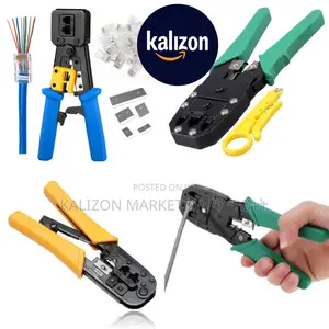 Rj45 Climper Networking Cable Cat6 የኔትወርክ ገመድ መጨፍለቂያ