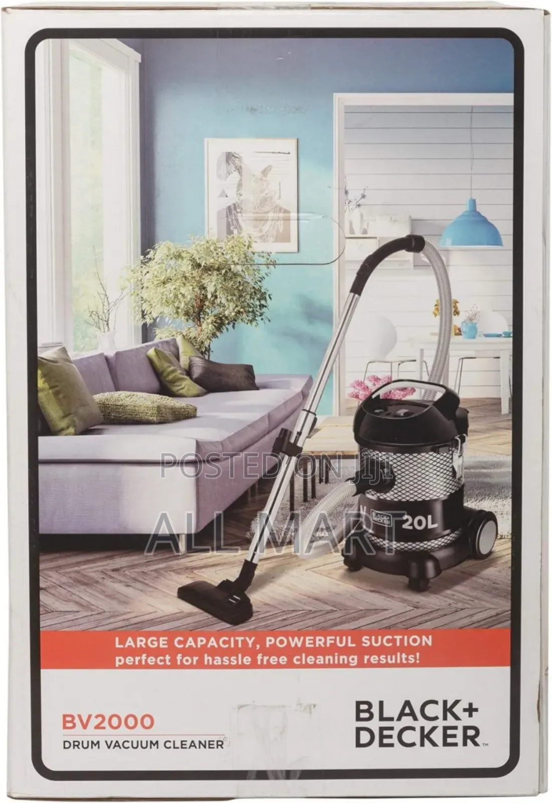 Black Decker 20liter 2000w Barrel