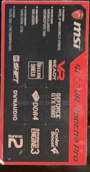 Laptop MSI GE62VR 7RF Apache Pro 16GB Intel Core i7 HDD+SSD 1T