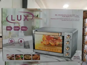 Lux Model Db-835 Electric Oven Featuring a Stainless Steel Design