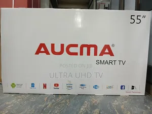 Aucma 55-Inch Smart Tv Featuring Korean Technology,.