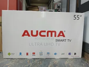 Aucma 55-Inch Smart Tv Featuring Korean Technology,.