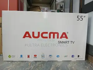 Aucma 55-Inch Smart Tv Featuring Korean Technology,.