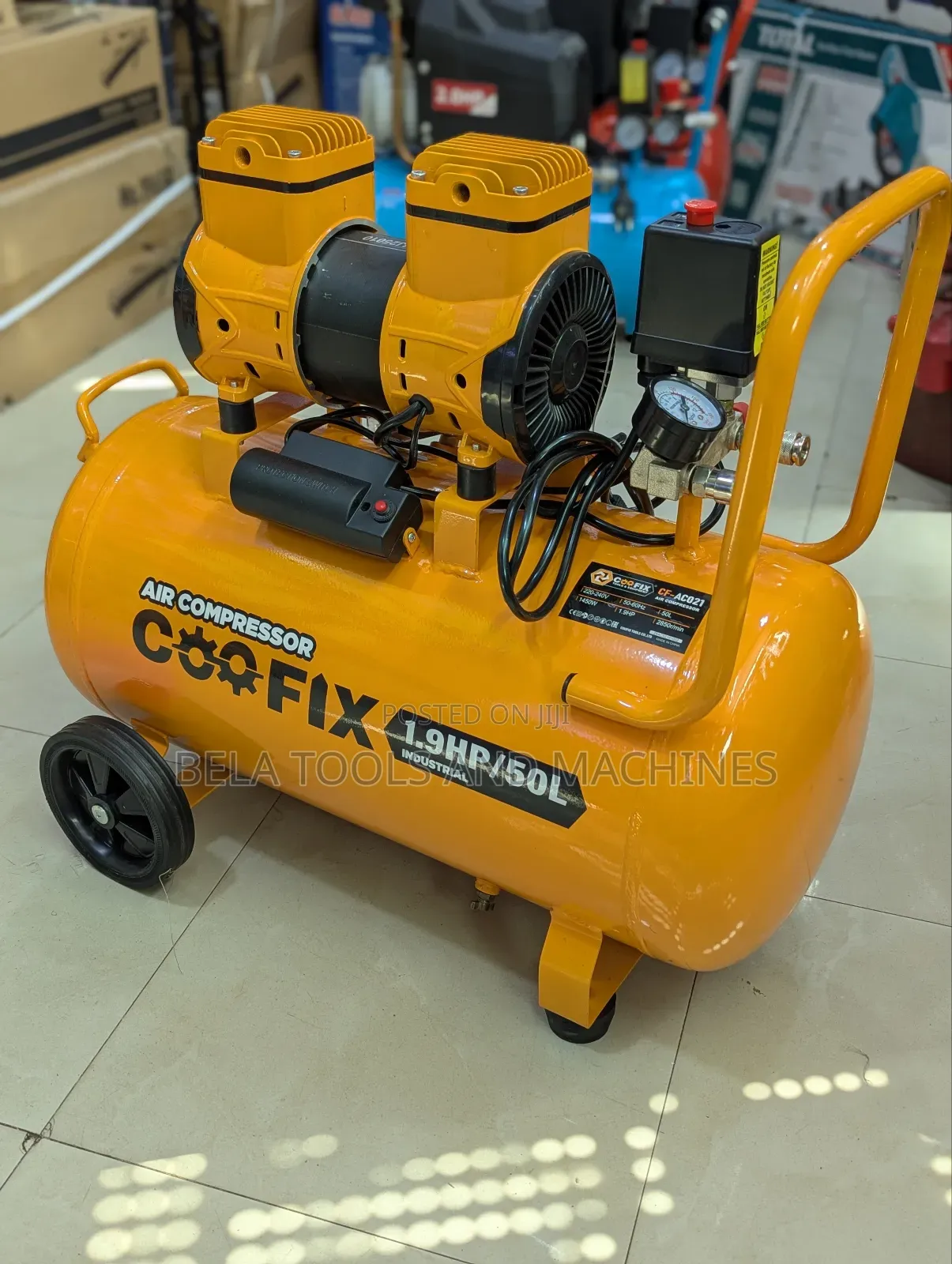 Coofix Silent Air Compressor 50lit High Quality Compressor Machine