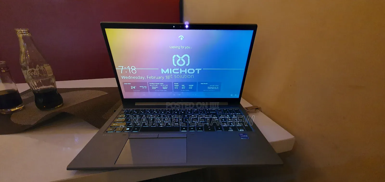 Laptop HP ZBook Firefly 15 G7 16GB Intel Core i7 SSD 512GB